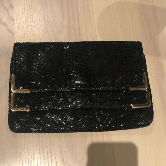 Michael Kors black clutch - Picture 1 of 4